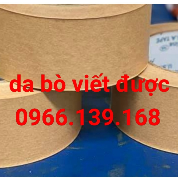 Băng keo da bò viết được - Băng Keo Anh Phát - Công Ty TNHH Băng Keo Anh Phát